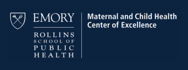 Emory Rollins School of Public Health Logo Navy Blue